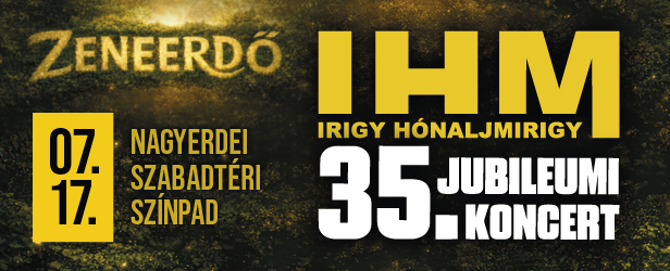 Irigy Hónaljmirigy koncert Debrecenben a Nagyerdei Szabadtéri Színpadon