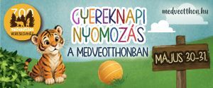 Gyereknapi élményprogram a Veresegyházi Medveotthonban - nyomozós játék 2026. május 30-31-én