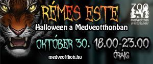 Halloween a Veresegyházi Medveotthonban 2026. október 30-án