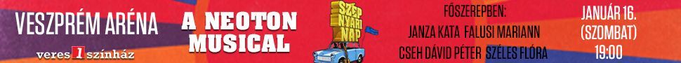 Szép nyári nap - Neoton musical 2027. január 16. - Veszprémi Aréna