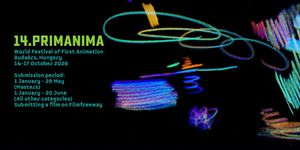 PRIMANIMA Nemzetközi Elsőfilmes Animációs Fesztivál 2026 Budaörs