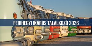Ikarus Találkozó 2026 Budapest. Járműcsodák történelmi repülőgépek között az Aeroparkban