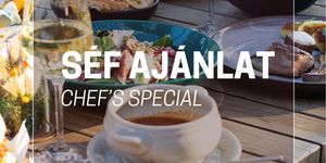 Séf ajánlat Tatán a Malom és Kacsa Bisztróban, ínyenc menükínálat a tóparton