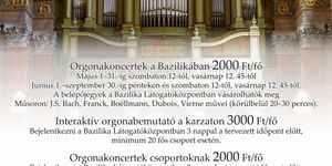 Orgonakoncert Eger 2026 