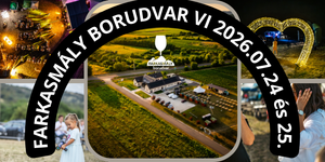 Farkasmály Borudvar 2026 Gyöngyös - A Mátra legpezsgőbb pop-up fesztiválja