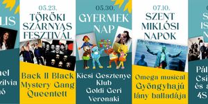 Törökszentmiklós programok 2026 - Rendezvények, események