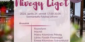 Piac Szentantalfa 2026 - Nivegy Liget Helyi termelői és kézműves piac