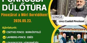 Dűlőtúra Mór 2026 - Borkóstolós pincetúra a Móri Borvidéken