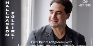 Fülei Balázs zongoraest 2026 Budapest. Dallamok és ritmusok, történetek zongorára 
