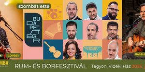 Rumba Fesztivál Tagyon 2026 - Rum- és Borfesztivál a Balatonnál