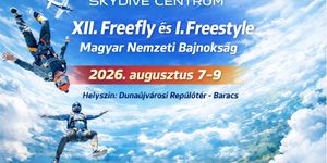 Freefly és Freestyle ejtőernynős ugrás 2026 Dunaújváros – Magyar Nemzeti Bajnokság