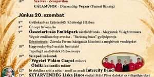 Aratónap és Kárpát-medencei Nemzetiségi Napok Szarvas 2026