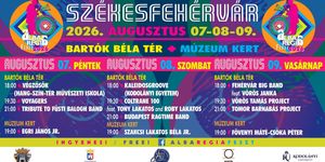 Alba Regia Feszt 2026 Székesfehérvár