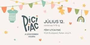 Pici Piac Budapest 2026 - Baba-mama-gyerek dizájn vásár Budapesten