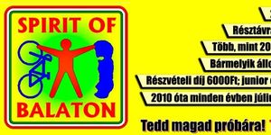 Spirit of Balaton 2026 - Tekerd körbe egy nap alatt a Balatont!