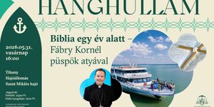 Hanghullám sétahajózás  2026 -  Egyházművészet és értékek a Balatonon 