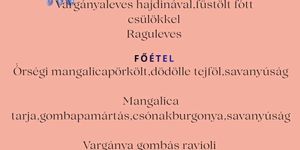 Őrségi étterem - őrségi ételek, kóstolja meg Kiscsupor Gasztroportánk őrségi ételkülönlegességeit!