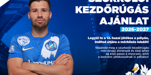 Kezdőrúgás vásárlás MTK 2026 / 2027 Budapest - Szurkolói kezdőrúgás meccsnapi élmény