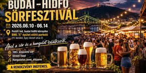 Sörfesztivál Budapest 2026 - I. Budai-Hídfő Sörfesztivál