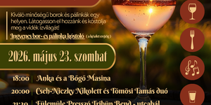 Kunsági Bor Hétvége és Pálinka Napok 2026 Cserkeszőlő