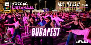 Mozgás Éjszakája 2026 Budapest - Ingyenes, éjszakai sportfesztivál a Hősök terén