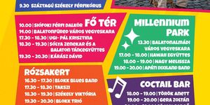 Siófoki programok 2026 - Események és rendezvények Siófokon
