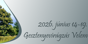 Gesztenyevirágzás 2026 Velem