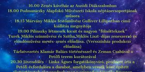 Aszód programok 2026 - Események, rendezvények, fesztiválok