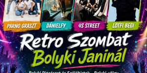 Retro buli Eger 2026 - Retro szombat Bolyki Janinál