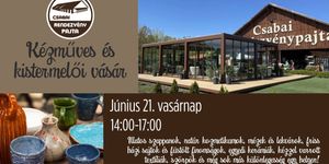 Kézműves vásár Békéscsaba 2026 - Kézműves és kistermelői vásár a Csabai Rendezvénypajtában