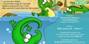 Tábor Veszprém 2026 - Nyári tábor az Eötvös Károly Könyvtár Gyermekkönyvtárában