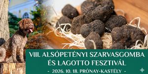 Szarvasgomba Fesztivál Alsópetény 2026 - Szarvasgomba és Lagotto Fesztivál