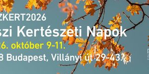 Őszi Kertészeti Napok 2026 Budapest