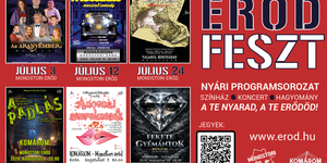 A padlás musical Komárom 2026 -  Monostori Erőd