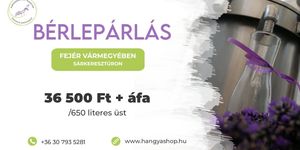 Levendula bérlepárlás 2026 Sárkeresztúr - Illóolaj tartalmú növények feldolgozása