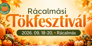 Rácalmási Tökfesztivál 2026