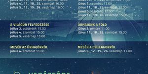 Planetárium Pécs programok 2026