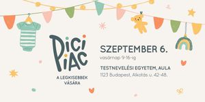 Pici Piac Budapest 2026 - Őszi baba-mama design vásár 