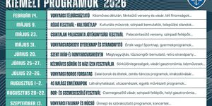 Vonyarcvashegyi programok 2026 - Események, rendezvények