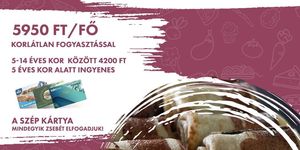 Svédasztalos ebéd Győr mellett minden vasárnap korlátlan fogyasztással
