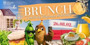 Brunch Tata 2026 - Barátság napi brunch a Kristály Imperial Hotel díszudvarán