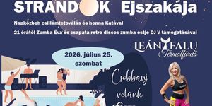Strandok Éjszakája Leányfalu 2026
