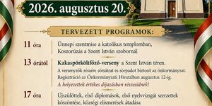 Szent István-nap Kocsér 2026