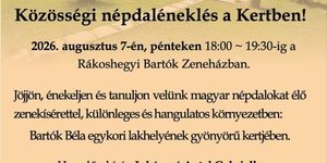 Rákoshegyi Bartók Zeneház koncertek, programok, rendezvények 2026 Budapest