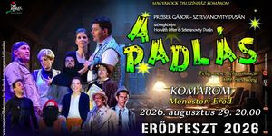 A padlás musical Komárom 2026 -  Monostori Erőd