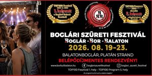 Boglári Szüreti Fesztivál 2026 Balatonboglár