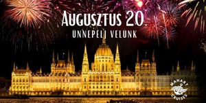 2026. augusztus 20-i tűzijáték hajóról Budapesten, ünnepi élményprogram a Dunán