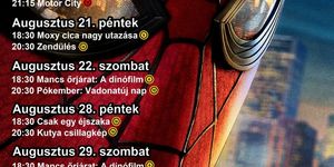 Poroszló mozi 2026 - Filmvetítések a Tisza-tavi Ökocentrumban