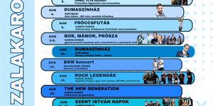 Zalakarosi programok 2026 - Események, rendezvények és fesztiválok