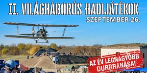 II. Világháborús Hadijáték Komárom Monostori Erőd 2026